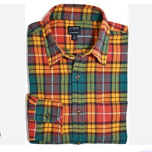 NWT Men’s J. Crew Mid-Weight Flannel Classic Fit Large